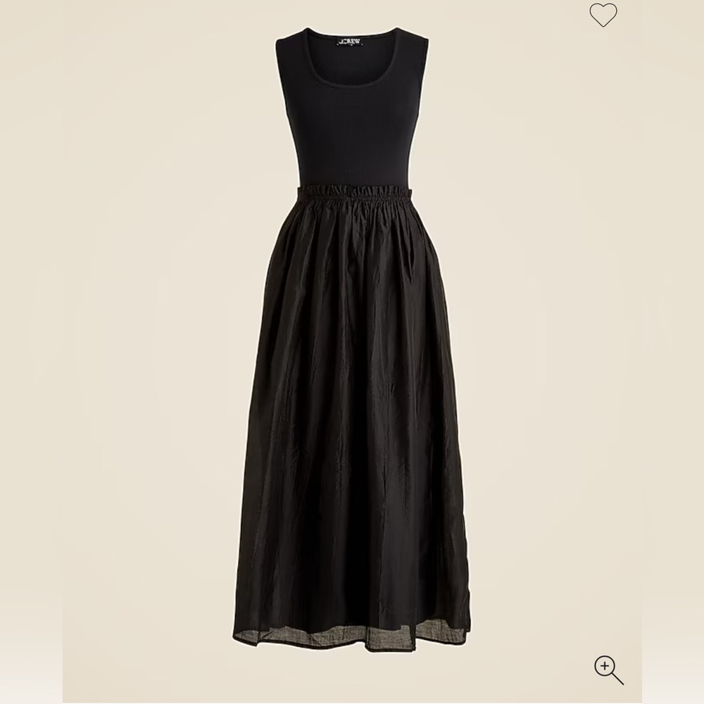 J.Crew Women’s Gathered Waist Mixy Midi Dress-NWT